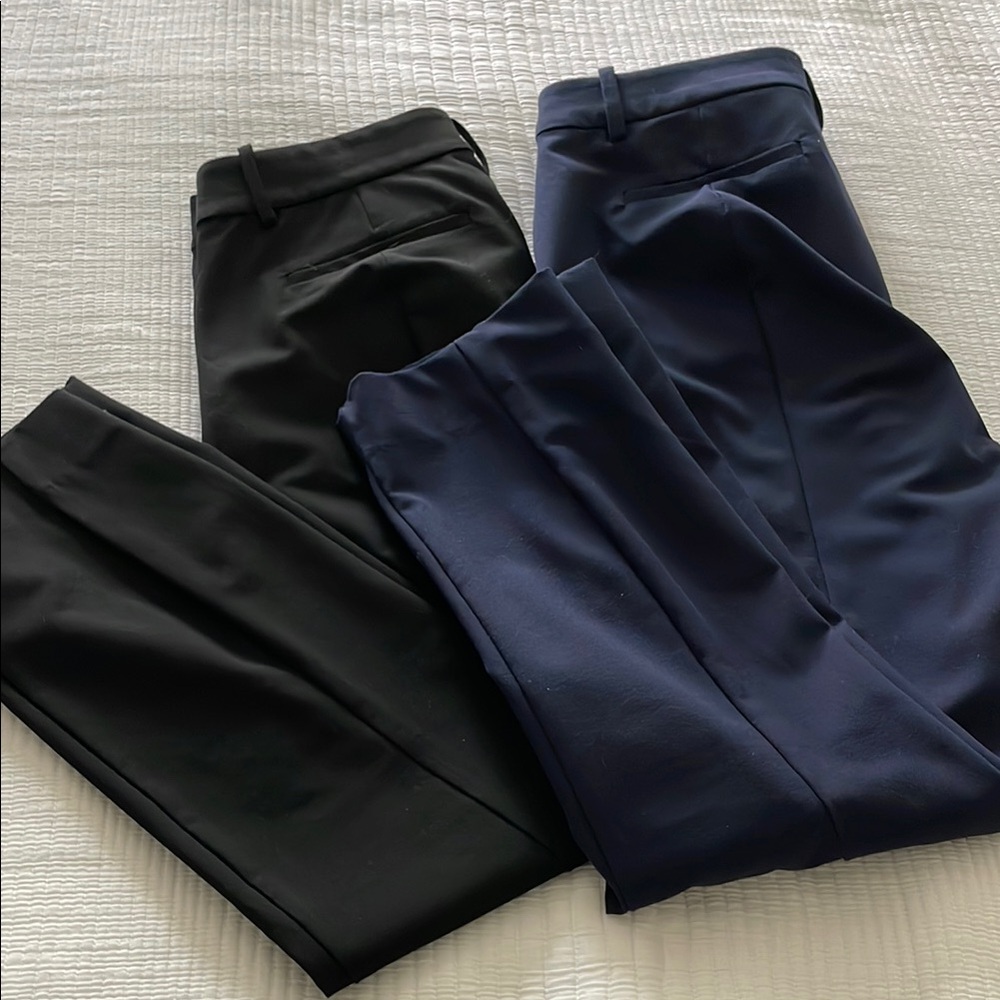 J.Crew Ruby Black and Navy Dress Pants - Picture 1 of 4